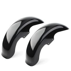 Sett med 2x skjermer egnet for Harley Davidson Fat Boy 06-17 forskjerm Craftride V4