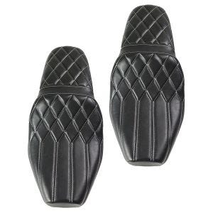 Sett med 2x dobbeltsete egnet for Honda Rebel 500 17-24 Duo sete Craftride DS4