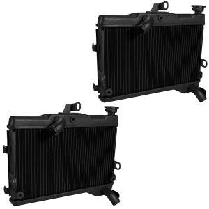 Sett med 2x vannkjølere egnet for Yamaha MT-07 13-20 Zaddox radiatorkjøler
