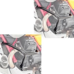 Sett med 2x crashbars egnet for Moto Guzzi V85 TT 19-24 motorbeskyttelsesstang Motoguard SG31