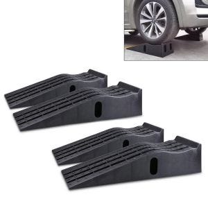 Sett med 2x adkomstramper for bil 2 deler adkomstkile Vanit AR1 rampe 155mm biltransporter 2000kg