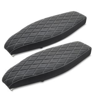 Sett med 2x flate benkseter egnet for Simson S50 S51 S70 Craftride VS2 sete svart