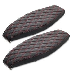 Sett med 2x flate benkseter egnet for Simson S50 S51 S70 sete Craftride VS7 svart