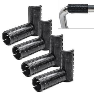 Sett med 4 gummiputer fotstøtter egnet for Craftride crash bars Bart 38mm