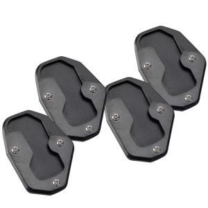 Sett med 4 fotforlengere for sidestøtte som passer for Harley Davidson Pan America 1250 / S 21-24 Craftride svart
