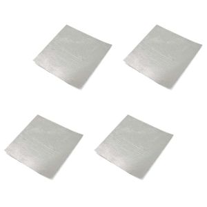 Sett med 4 varmebeskyttende film selvklebende for motorsykkel varmebeskyttelse Zaddox 50x25cm