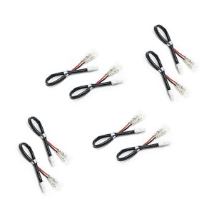 Sett med 4 motorsykkel blinklys adapterkabler egnet for KTM Lumitecs 2 stk AK5