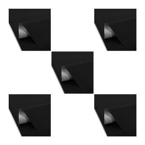 Sett med 5 Tourtecs motorsykkelsetetrekk universal sort