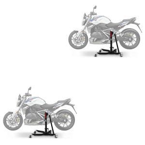 2x sentralstativ egnet for BMW R 1250 R 19-24 motorsykkeljekk ConStands Power-Classic