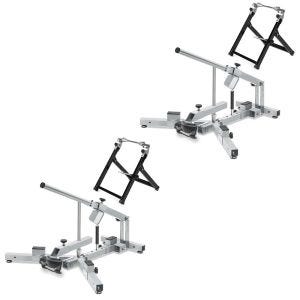 2x dekkskifter 12-21" sett med balanseringsstativ egnet for ConStands MD4K motorsykkeldekk