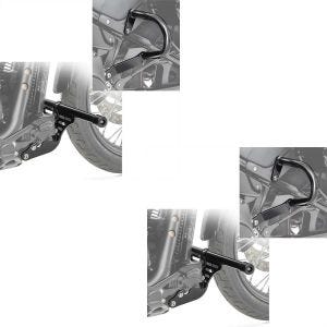2x støtbøyler + salveske støtbøyler egnet for Harley Davidson Softail Low Rider ST 22-24 Craftride