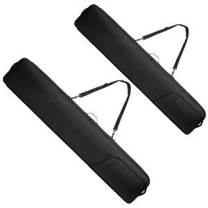 Sett med 2 polstrede skivesker Cranit ST1 snowboardbag reiseveske svart NYHET
