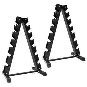 Sett med 2 manualstativer KR1 Cranit manualstativ med 6 nivåer sort