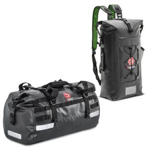 Tail bag Drybag XB50 volum 50l + ryggsekk tail bag Drybag WPX