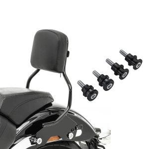 Sissy bar som passer for Harley Davidson Sport Glide 18-24 + maskinvaresett for docking