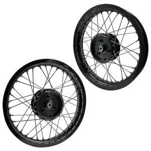 Felg 1,85x16 bred aluminium egnet for Simson S51 S50 S70 Schwalbe KR51 + felg 2,15x16 bred aluminium