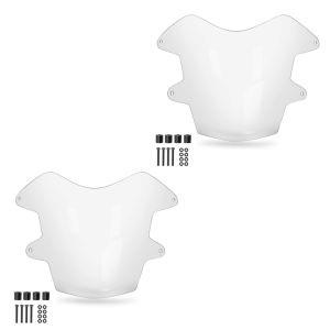 2x frontlysbeskyttelse egnet for Yamaha Tenere 700 19-24 beskyttelsesglassdeksel Lumitecs SS17