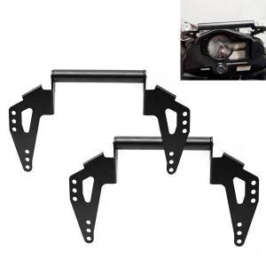 2x smarttelefon navigasjon action cam holder egnet for Suzuki V-Strom 650 04-24 holder enhet Tourtecs Sv1