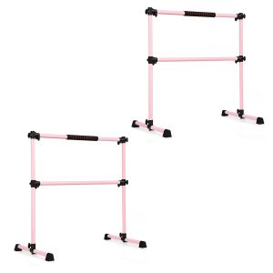2x Ballet Barre Fitness Cranit BB1 Ballet Bar Frittstående