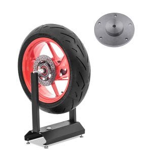 Balanseringsstativ motorsykkel ConStands WU-1 balanseringsenhet svart + adapter/balanseringsadapter egnet for BMW R 1200 GS 04-18