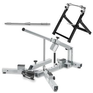 Dekkskifter 12-21" sett med balanseringsstativ egnet for motorsykkeldekk ConStands MD4Z + adapter/balanseringsadapter egnet for scootere/pitsykler ConStands AA6 15mm