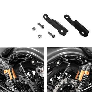 Sett med indikatorlegging med salveskeholder venstre og høyre egnet for Yamaha XV 950 / R 14-20 Craftride