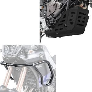 Sett med kåpebeskyttelsesstenger egnet for Yamaha Tenere 700 19-24 Motoguard med motorbeskyttelse