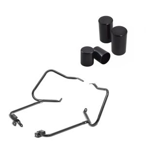 Sett med bærevesker egnet for Harley Davidson Touring 14-24 med Craftride beskyttelsesstang og dockingsett