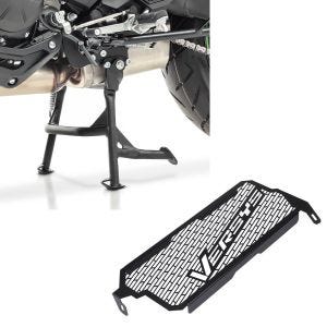 Hovedstativ egnet for Kawasaki Versys 650 22-24 senterstativ ConStands + radiatordeksel radiatorgitter KG1