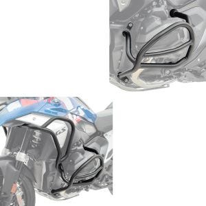 Knusebøyle egnet for BMW R 1300 GS 23-24 motor Motoguard KT19 + crash bar motor guard SG43 svart