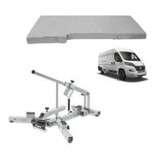 Sett: dekkskifter for motorsykkeldekk 12-21" dekkskifter ConStands MD4Z + opprullbar madrass førerhus VM7 egnet for Ducato, Jumper, Boxer