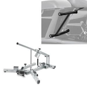 Sett: dekkskifter for motorsykkeldekk 12-21" dekkskifter ConStands MD4Z + sidekasse crash bar egnet for Harley Davidson Touring 14-23