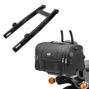 Sett: Tuning boks svingarm egnet for Simson S51 S50 S53 S70 S83 forsterket + halebag RB1 bagasjerull 24-30 liter svart