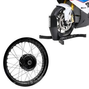 Sett: Felg 2,5x16 bred egnet for Simson S51 S50 S70 Schwalbe KR51 AF23 svart + motorsykkel rocker Easy-Plus svart