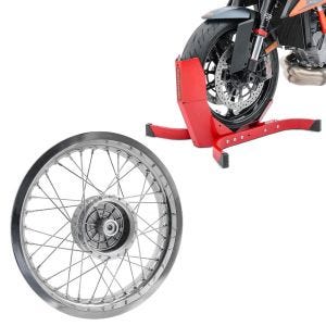 Sett: Felg 2,5x16 bred egnet for Simson S51 S50 S70 Schwalbe KR51 AF26 + motorsykkel rocker Easy-Plus rød