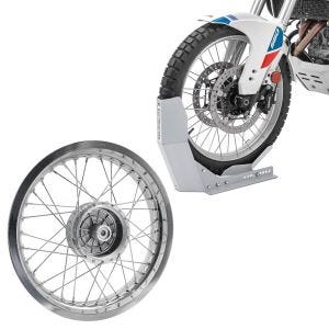 Sett: felg 2,5x16 bred passer for Simson S51 S50 S70 Schwalbe KR51 AF26 + transportstativ motorsykkel rocker Easy Fix galvanisert