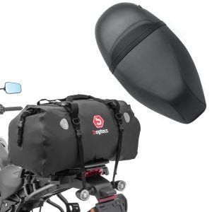 Sett: Sete egnet for Piaggio Zip 50 100 125 Craftride SP4 Sete komplett + halebag Drybag XF80 volum 80l