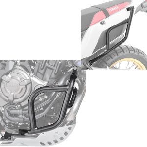 Sett Motor Crash Bar og Rear Crash Bar egnet for Yamaha Tenere 700 19-24 Motoguard topp RG21