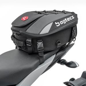 Motorrad Hecktasche Bagtecs X30 Soziustasche erweiterbar 20-30Ltr schwarz DPLC