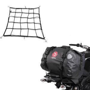 Sett: halebag Drybag TB40 vanntett volum 40l + bagasjenett, 110 x 110 cm spennvidde