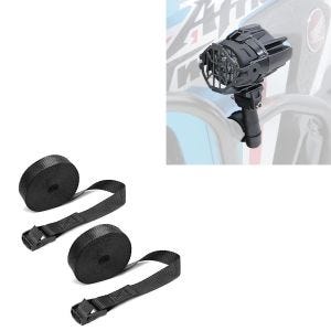 Set: LED Zusatzscheinwerfer Lumitecs SX22 mit Halter + Spanngurt Set Zurrgurte 150cm 2 Stück in schwarz_1