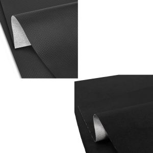 Set: Sitzbank-Bezug Kunstleder Carbon-Look XL 140x100 cm Sitzbezug + Sitzbank Leder Tourtecs antirutsch in schwarz_1