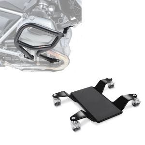 Set: Sturzbügel für BMW R 1200 GS 13-18 Motoguard L2 Schutzbügel + Rangierhilfe für Hauptständer Easy Mover II bis 320kg in schwarz_1