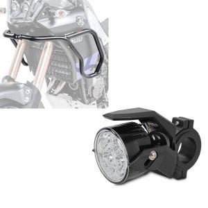 Set: Verkleidungsschutzbügel für Yamaha Tenere 700 19-21 + Zusatzscheinwerfer Halogen S2 Lumitecs einzeln mit E-Zulassung_1