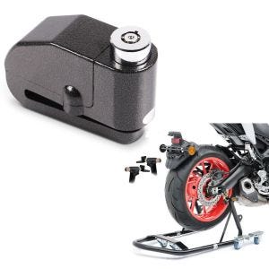 Set: Rangierhilfe Montageständer hinten Mover 1 + Bremsscheibenschloss Alarm 120dB schwarz_1