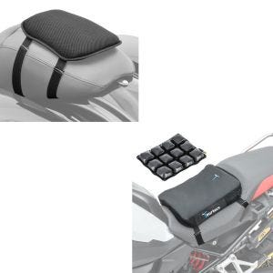 Set: Luftkissen Tourtecs Air Deluxe S Komfort Sitzkissen in schwarz + Gel Sitzkissen Tourtecs S Komfortkissen universal in schwarz_1