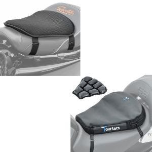 Sett: luftpute Air Deluxe M komfortsetepute i sort + gel setepute M universal komfortpute svart