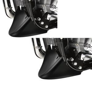 2x Bugspoiler Harley Sportster 1200 Roadster 17-20 Craftride schwarz Spar-Set_1