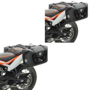 2x salvesker vanntett RB25 med rulllukking sparesett Bagtecs