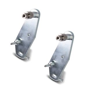 2x adapterplate for strøm egnet for BMW S 1000 RR 15-18 økonomisett